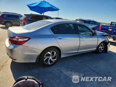 Trzecie zdjęcie samochodu z tyłu: 2016 HONDA ACCORD LX VIN:1HGCR2F36GA048978 - miniatura