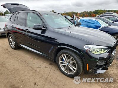 Czwarte zdjęcie samochodu z boku: 2021 BMW X3 XDRIVEM40I VIN:5UXTY9C09M9G99511 - miniatura