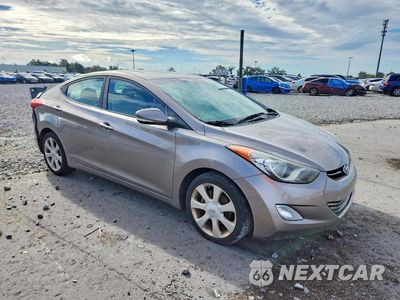 Czwarte zdjęcie samochodu z boku: 2011 HYUNDAI ELANTRA LIMITED VIN:5NPDH4AE0BH010884 - miniatura