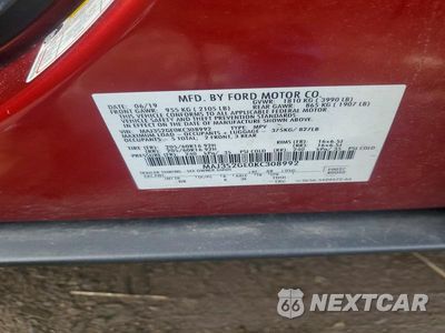 Zdjęcie 13 z 13 samochodu: 2019 FORD ECOSPORT SE VIN:MAJ3S2GE0KC308992 - miniatura