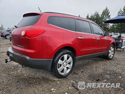Trzecie zdjęcie samochodu z tyłu: 2012 CHEVROLET TRAVERSE LTZ VIN:1GNKVLED0CJ188922 - miniatura