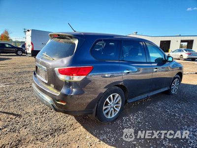Trzecie zdjęcie samochodu z tyłu: 2014 NISSAN PATHFINDER S VIN:5N1AR2MM9EC633827 - miniatura
