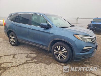 Czwarte zdjęcie samochodu z boku: 2016 HONDA PILOT EXL VIN:5FNYF6H57GB023985 - miniatura