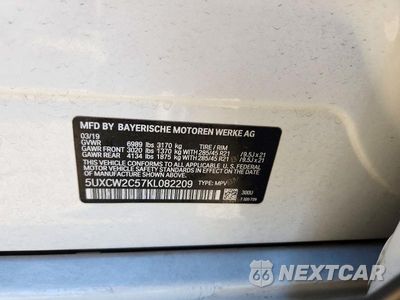 Zdjęcie 13 z 13 samochodu: 2019 BMW X7 XDRIVE40I VIN:5UXCW2C57KL082209 - miniatura