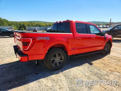 Trzecie zdjęcie samochodu z tyłu: 2022 FORD F150 SUPERCREW VIN:1FTFW1E83NKD32507 - miniatura