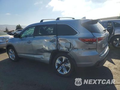 Drugie zdjęcie samochodu z przodu: 2014 TOYOTA HIGHLANDER HYBRID LIMITED VIN:5TDDCRFH8ES006207 - miniatura