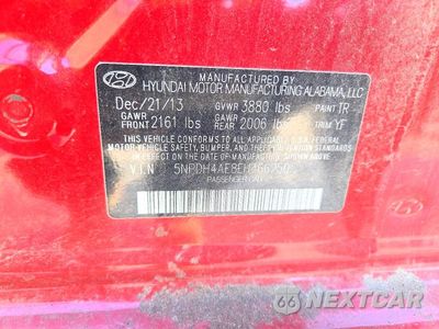 Zdjęcie 12 z 12 samochodu: 2014 HYUNDAI ELANTRA SE VIN:5NPDH4AE8EH466250 - miniatura