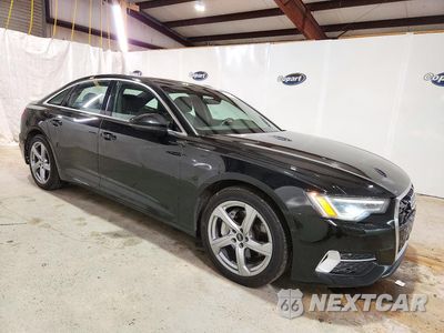Czwarte zdjęcie samochodu z boku: 2024 AUDI A6 PREMIUM PLUS VIN:WAUE3BF24RN036840 - miniatura