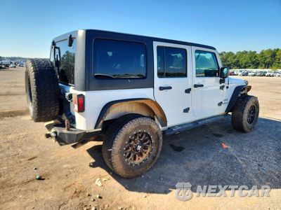 Trzecie zdjęcie samochodu z tyłu: 2017 JEEP WRANGLER UNLIMITED SPORT VIN:1C4BJWDG2HL725822 - miniatura