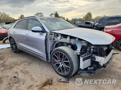 Czwarte zdjęcie samochodu z boku: 2019 AUDI Q8 PRESTIGE S-LINE VIN:WA1FVAF1XKD043137 - miniatura