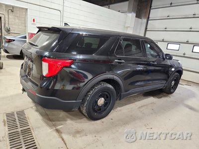 Trzecie zdjęcie samochodu z tyłu: 2020 FORD EXPLORER POLICE INTERCEPTOR VIN:1FM5K8AB0LGA64061 - miniatura