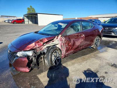 2025 NISSAN SENTRA SV 3N1AB8CV4SY312015 - główne zdjęcie licytacji z USA - miniatura