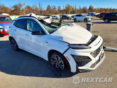 Czwarte zdjęcie samochodu z boku: 2022 HYUNDAI KONA N LINE VIN:KM8K3CA32NU838780 - miniatura