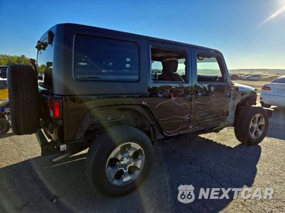 Trzecie zdjęcie samochodu z tyłu: 2018 JEEP WRANGLER UNLIMITED SAHARA VIN:1C4BJWEG7JL937359 - miniatura