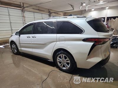 Drugie zdjęcie samochodu z przodu: 2022 TOYOTA SIENNA PLATINUM 7-PASSENGER VIN:5TDESKFC2NS066972 - miniatura