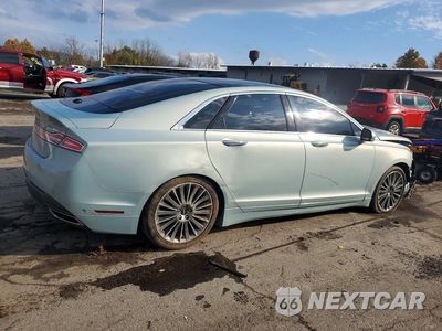 Trzecie zdjęcie samochodu z tyłu: 2014 LINCOLN MKZ HYBRID VIN:3LN6L2LU8ER817537 - miniatura