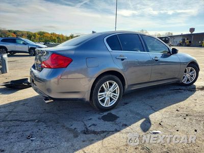 Trzecie zdjęcie samochodu z tyłu: 2013 INFINITI G37 SEDAN X VIN:JN1CV6AR8DM355871 - miniatura