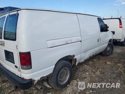 Trzecie zdjęcie samochodu z tyłu: 2008 FORD E250 DELIVERY VAN VIN:1FTNE24W98DA09642 - miniatura