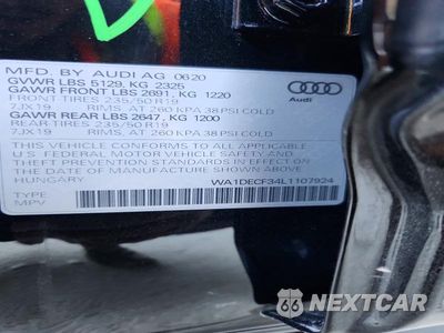 Zdjęcie 14 z 14 samochodu: 2020 AUDI Q3 PREMIUM S LINE VIN:WA1DECF34L1107924 - miniatura