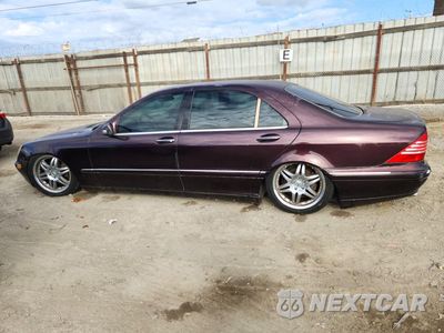Drugie zdjęcie samochodu z przodu: 2000 MERCEDES-BENZ S 500 VIN:WDBNG75J0YA063681 - miniatura