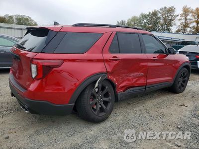 Trzecie zdjęcie samochodu z tyłu: 2024 FORD EXPLORER ST VIN:1FM5K8GC1RGA17906 - miniatura