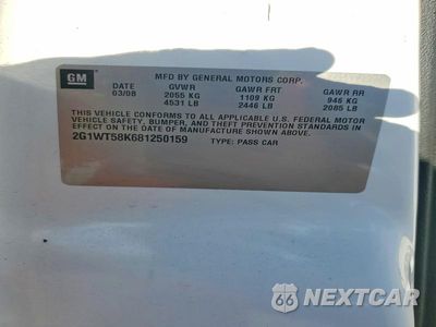 Zdjęcie 12 z 12 samochodu: 2008 CHEVROLET IMPALA LT VIN:2G1WT58K681250159 - miniatura