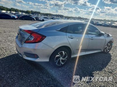 Trzecie zdjęcie samochodu z tyłu: 2020 HONDA CIVIC LX VIN:2HGFC2F61LH569756 - miniatura