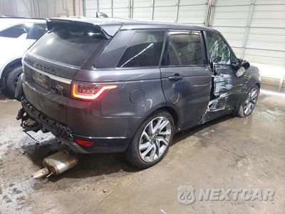 Trzecie zdjęcie samochodu z tyłu: 2019 LAND ROVER RANGE ROVER SPORT HSE VIN:SALWR2RU8KA866892 - miniatura