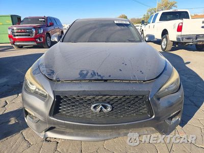 Piąte zdjęcie samochodu w środku: 2018 INFINITI Q50 3.0T LUXE VIN:JN1EV7AP6JM355828 - miniatura