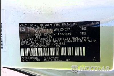 Zdjęcie 10 z 12 samochodu: 2021 TOYOTA HIGHLANDER XLE VIN:5TDHZRBHXMS078269 - miniatura