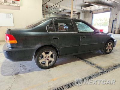 Trzecie zdjęcie samochodu z tyłu: 1998 HONDA CIVIC LX VIN:2HGEJ6677WH626760 - miniatura