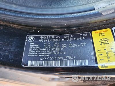 Zdjęcie 13 z 13 samochodu: 2009 BMW X3 XDRIVE30I VIN:WBXPC93419WJ27846 - miniatura