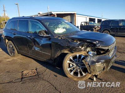 Czwarte zdjęcie samochodu z boku: 2022 JEEP GRAND CHEROKEE OVERLAND VIN:1C4RJHDG4N8628758 - miniatura