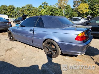 Drugie zdjęcie samochodu z przodu: 2002 BMW 325 CI VIN:WBABS33442PG85438 - miniatura