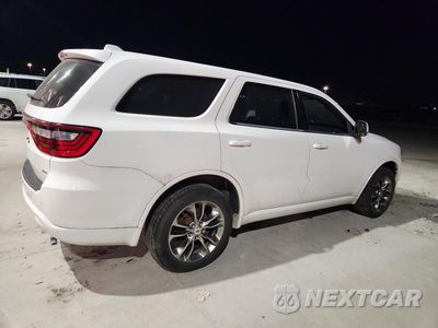 Trzecie zdjęcie samochodu z tyłu: 2019 DODGE DURANGO GT VIN:1C4RDJDG1KC691629 - miniatura