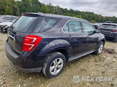 Trzecie zdjęcie samochodu z tyłu: 2016 CHEVROLET EQUINOX LS VIN:2GNALBEK5G6221734 - miniatura