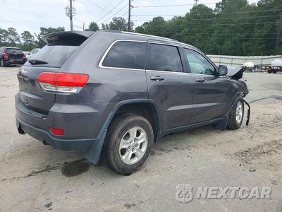 Trzecie zdjęcie samochodu z tyłu: 2014 JEEP GRAND CHEROKEE LAREDO VIN:1C4RJEAG1EC442417 - miniatura
