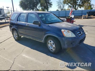 Czwarte zdjęcie samochodu z boku: 2006 HONDA CR-V LX VIN:JHLRD78566C031669 - miniatura