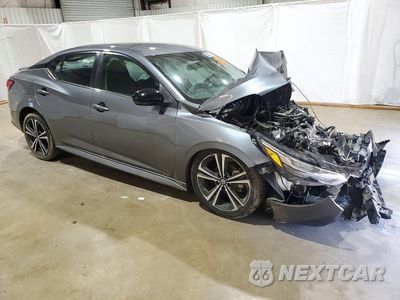 Czwarte zdjęcie samochodu z boku: 2021 NISSAN SENTRA SR VIN:3N1AB8DV9MY326784 - miniatura