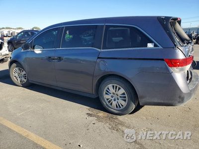 Drugie zdjęcie samochodu z przodu: 2015 HONDA ODYSSEY LX VIN:5FNRL5H27FB119191 - miniatura