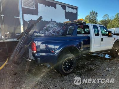 Trzecie zdjęcie samochodu z tyłu: 2008 FORD F350 SUPER DUTY VIN:1FDWX37R58ED46115 - miniatura