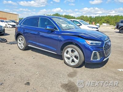 Czwarte zdjęcie samochodu z boku: 2022 AUDI Q5 PRESTIGE 45 VIN:WA1FAAFY3N2063979 - miniatura