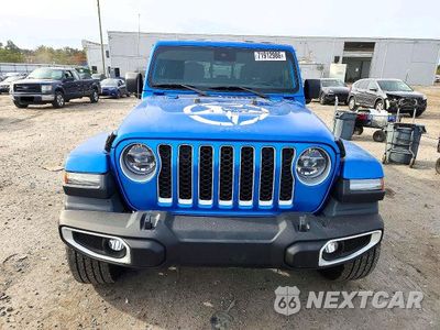 Piąte zdjęcie samochodu w środku: 2020 JEEP GLADIATOR OVERLAND VIN:1C6HJTFG7LL191139 - miniatura
