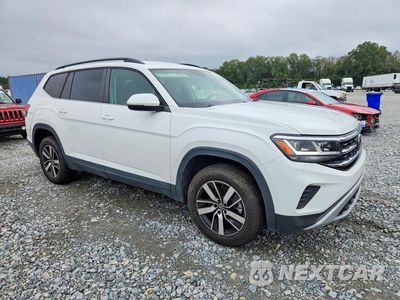 Czwarte zdjęcie samochodu z boku: 2022 VOLKSWAGEN ATLAS SE VIN:1V2DP2CA1NC501562 - miniatura