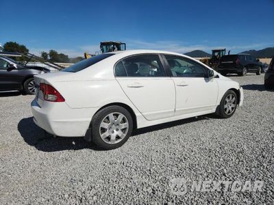 Trzecie zdjęcie samochodu z tyłu: 2010 HONDA CIVIC LX VIN:2HGFA1F50AH584706 - miniatura