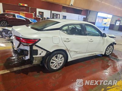 Trzecie zdjęcie samochodu z tyłu: 2021 NISSAN SENTRA S VIN:3N1AB8BV8MY281470 - miniatura