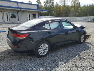 Trzecie zdjęcie samochodu z tyłu: 2021 NISSAN SENTRA S VIN:3N1AB8BV1MY303583 - miniatura