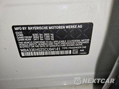 Zdjęcie 12 z 12 samochodu: 2025 BMW 740 XI VIN:WBA33EH02SCU94141 - miniatura