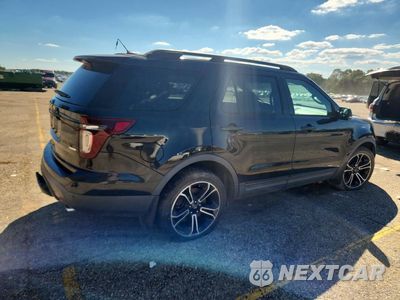 Trzecie zdjęcie samochodu z tyłu: 2015 FORD EXPLORER SPORT VIN:1FM5K8GT4FGC22146 - miniatura