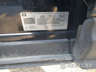 Zdjęcie 13 z 13 samochodu: 2020 CHEVROLET EQUINOX LS VIN:2GNAXHEV5L6190402 - miniatura